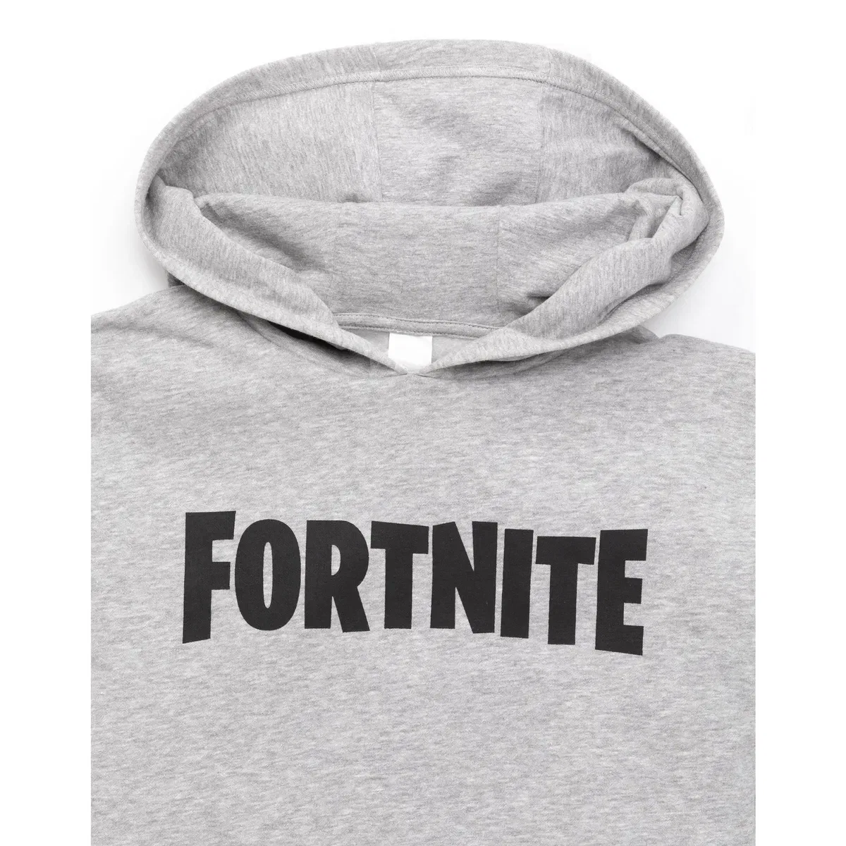 Детский худи с принтом Fortnite, Grey — фото 3