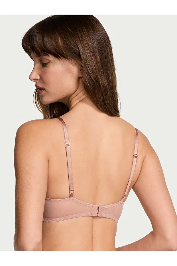 Женский бюстгальтер с вышивкой Stardust Victoria'S Secret, Rose Gold — фото 3