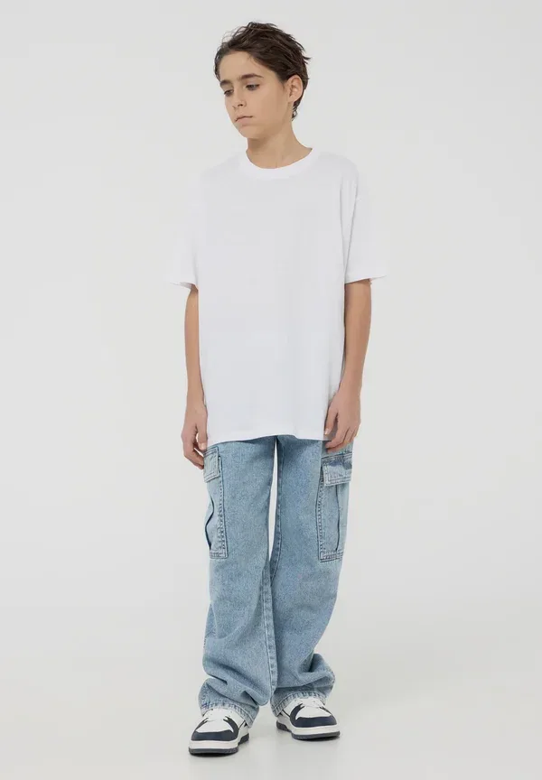 Комплект из 3 футболок хлопковых basic t-shirt Terranova, белый