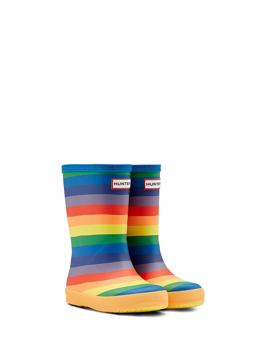 Сапоги резиновые First Classic Rainbow Print Hunter, желтый