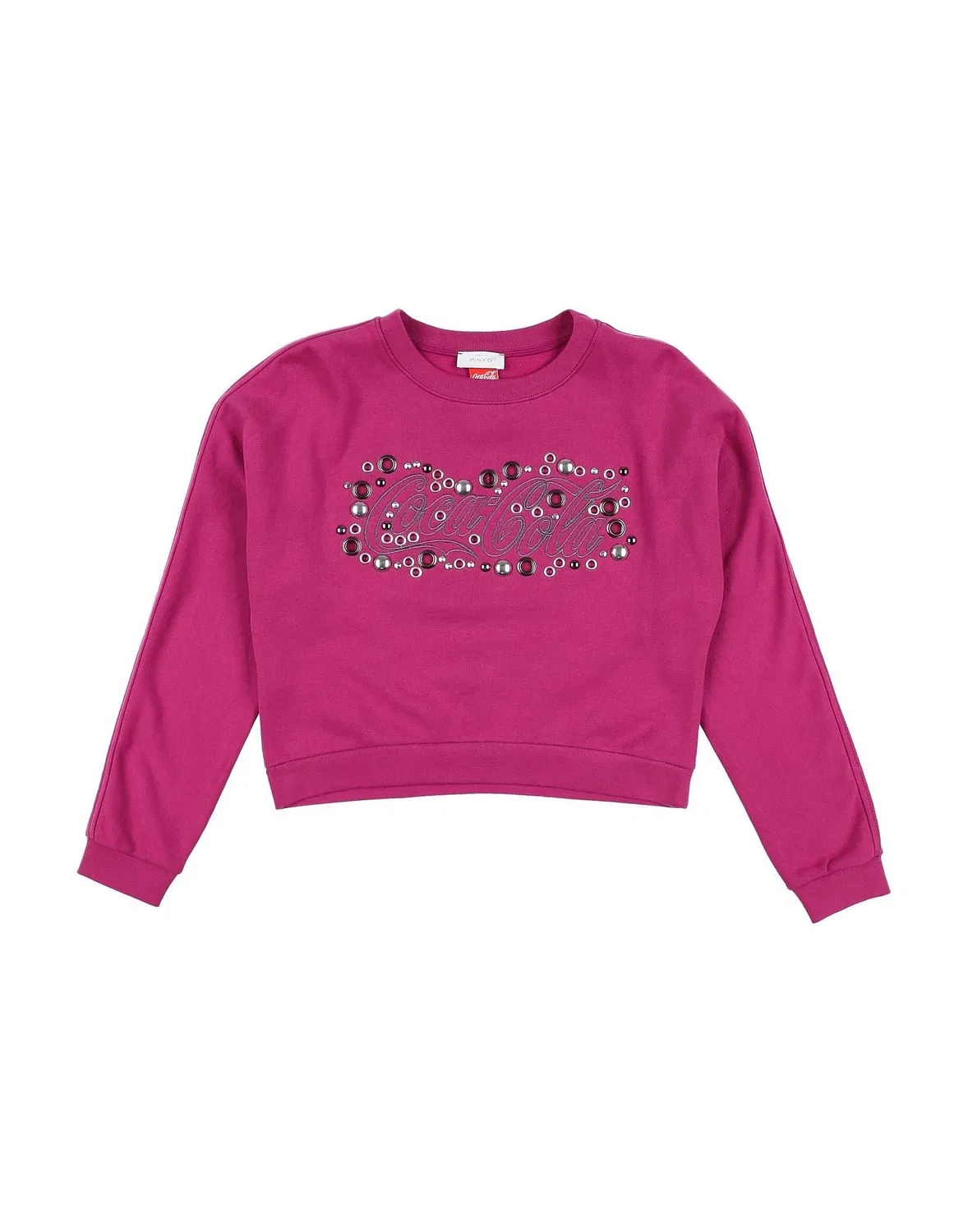 Детский флисовый свитшот для девочек Pinko Up, фуксия