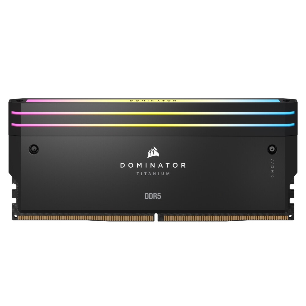 Оперативная память Corsair Dominator Titanium RGB, 48 Гб DDR5 (2x24 Гб), CL36, 7200 МГц, CMP48GX5M2X7200C36, черный — фото 3