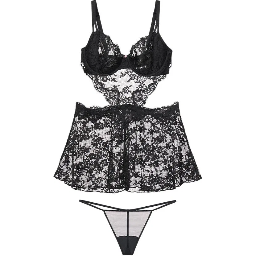 Женский комплект пижам Fantasy Collection Victoria's Secret, Black
