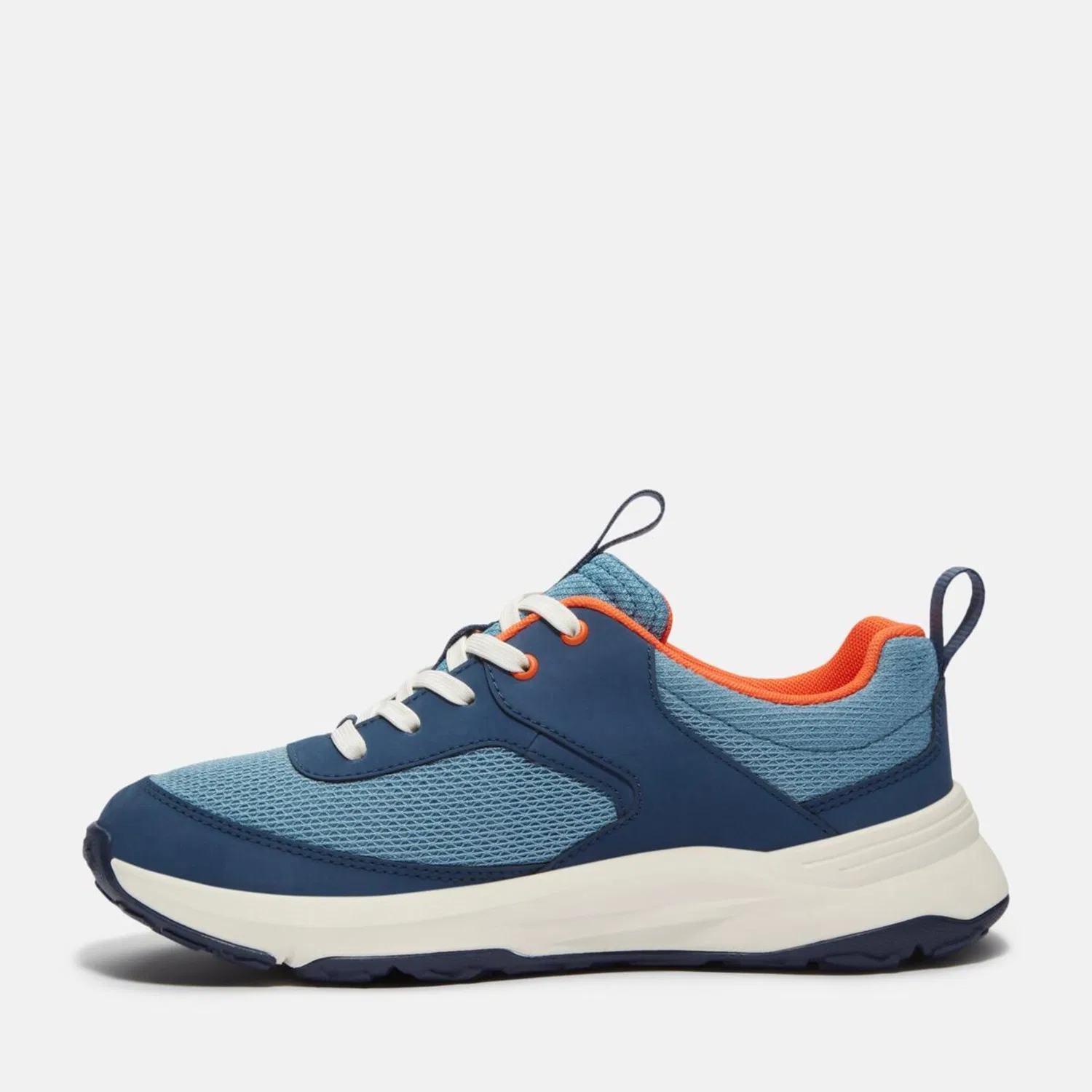 Детские кроссовки на шнуровке Motion Access Low Hook & Loop Timberland, Blue Mesh — фото 2