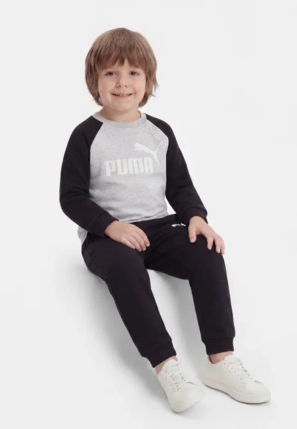 Детский спортивный костюм из хлопка Minicats Puma black/white, белый