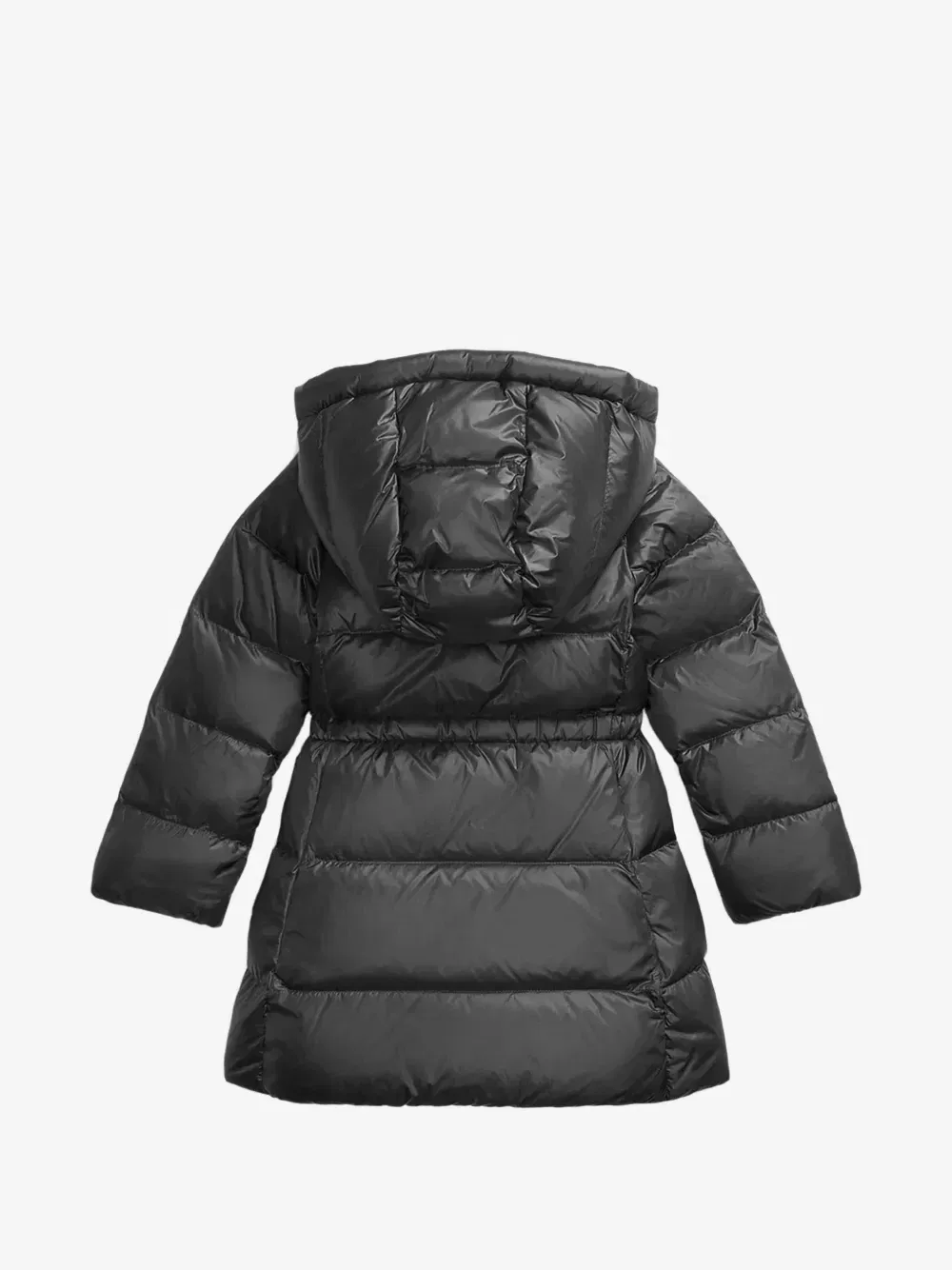 Утепленная куртка с капюшоном POLO RALPH LAUREN KIDS, черный — фото 2