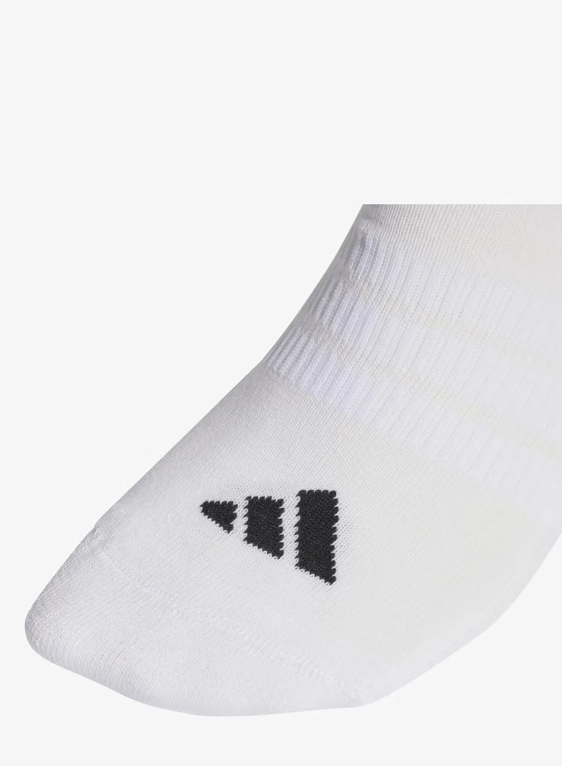Носки низкие с амортизацией комплект 3 пары Adidas, белый — фото 3