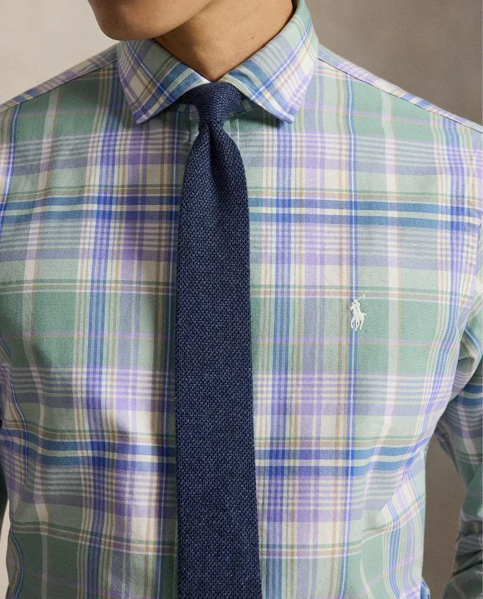 Мужская рубашка Oxford с принтом Polo Ralph Lauren, Multicolor — фото 3