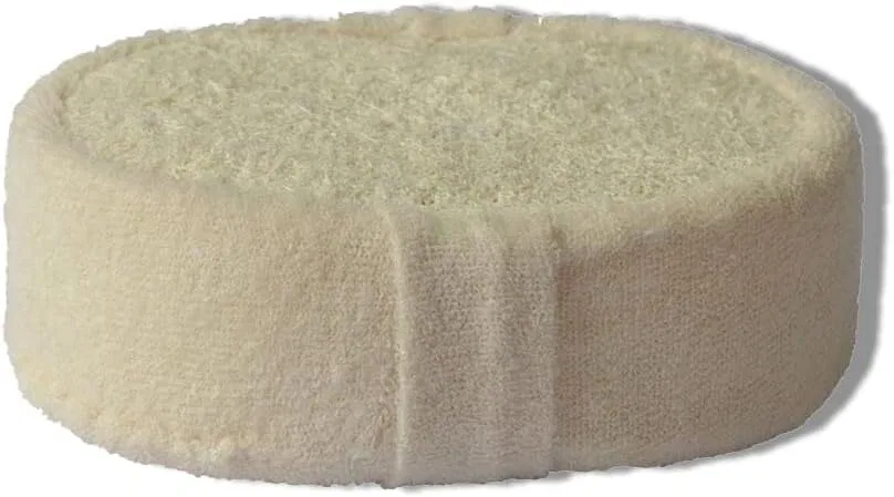 Мочалка из люфы для тела, rongweiwang, 15x10x5 см, Beige