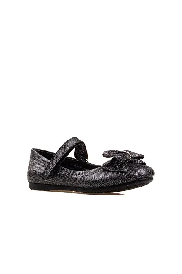 Детские балетки для девочек с блестками M2S, Black