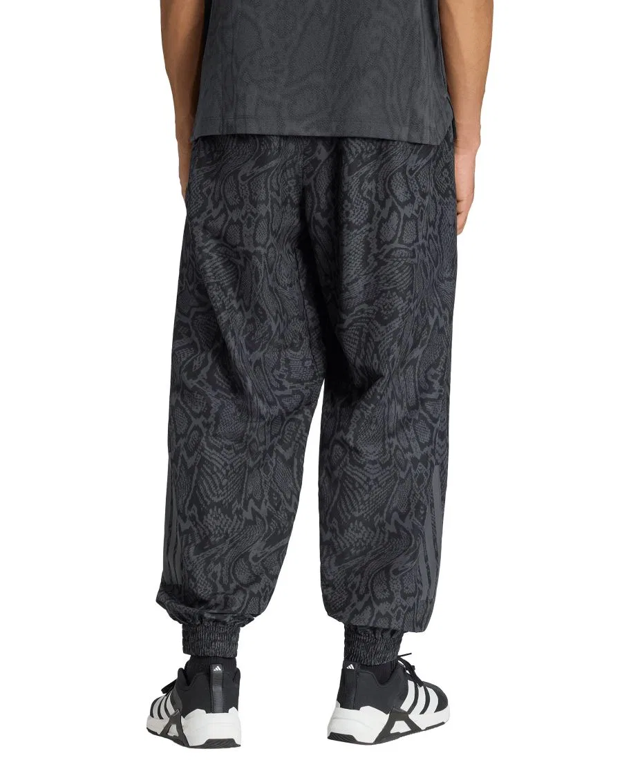 Спортивные брюки с принтом Power Allover Print adidas, Carbon — фото 4