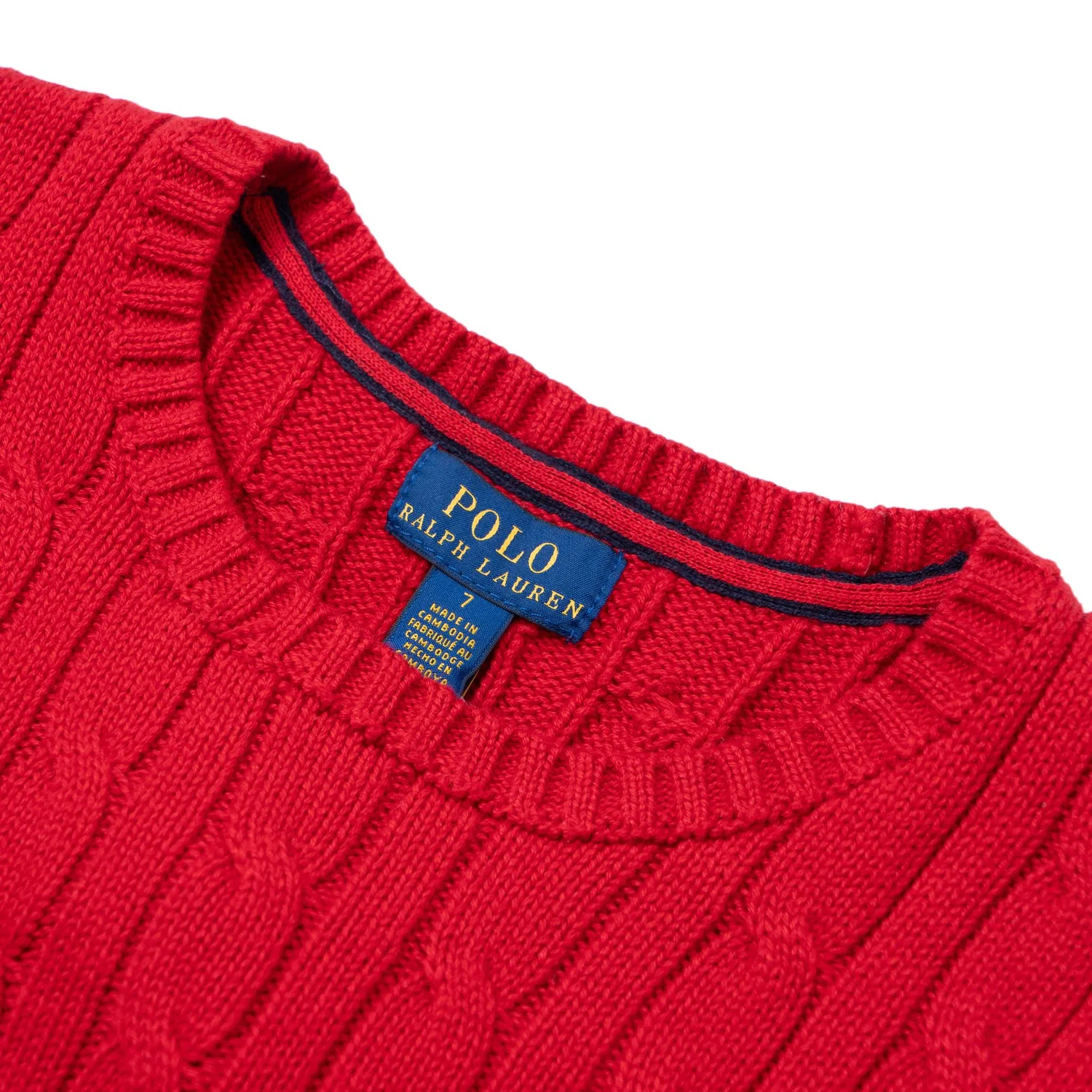 Детский свитер с длинным рукавом Knitwear FW22 Standard Red Polo Ralph Lauren, Red — фото 4
