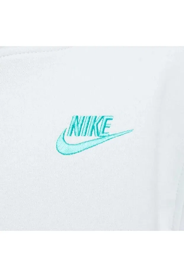 Детское худи для девочек хлопковая Nike, Sky-Blue — фото 2