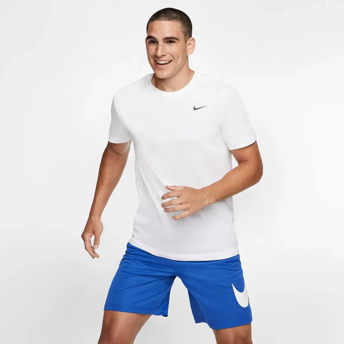Мужская футболка с технологией Dri-FIT Nike, Blanco