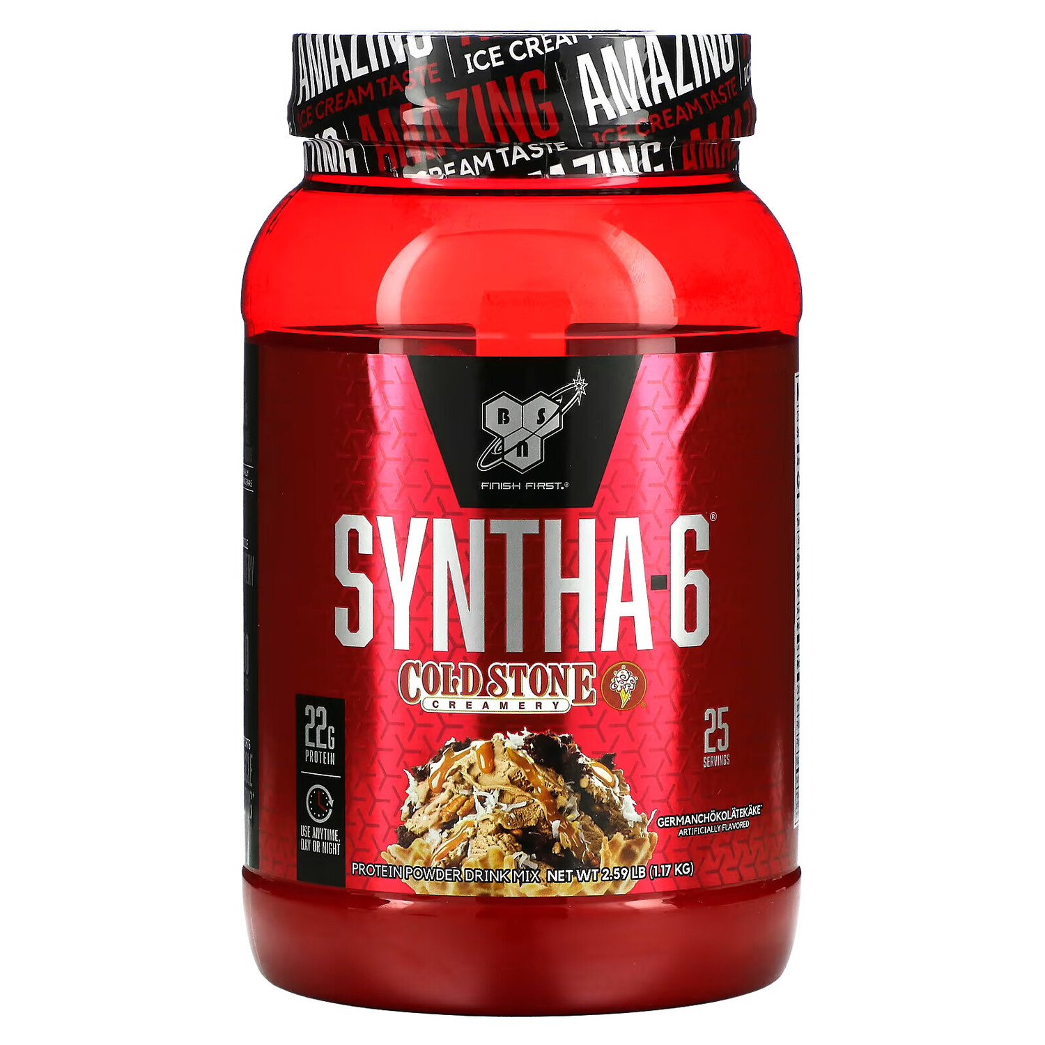 

BSN, Syntha-6, маслобойна с холодными камнями, германхолатекаке, 1,17 кг (2,59 фунта)