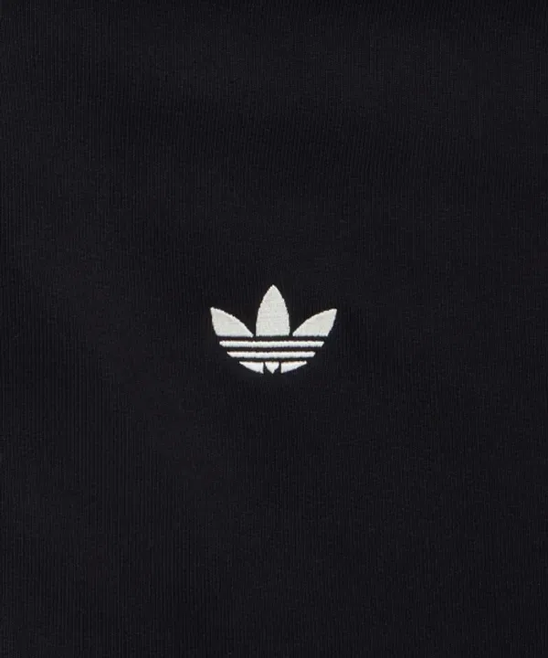 Худи на молнии, черно-кремовое, Adidas — фото 4