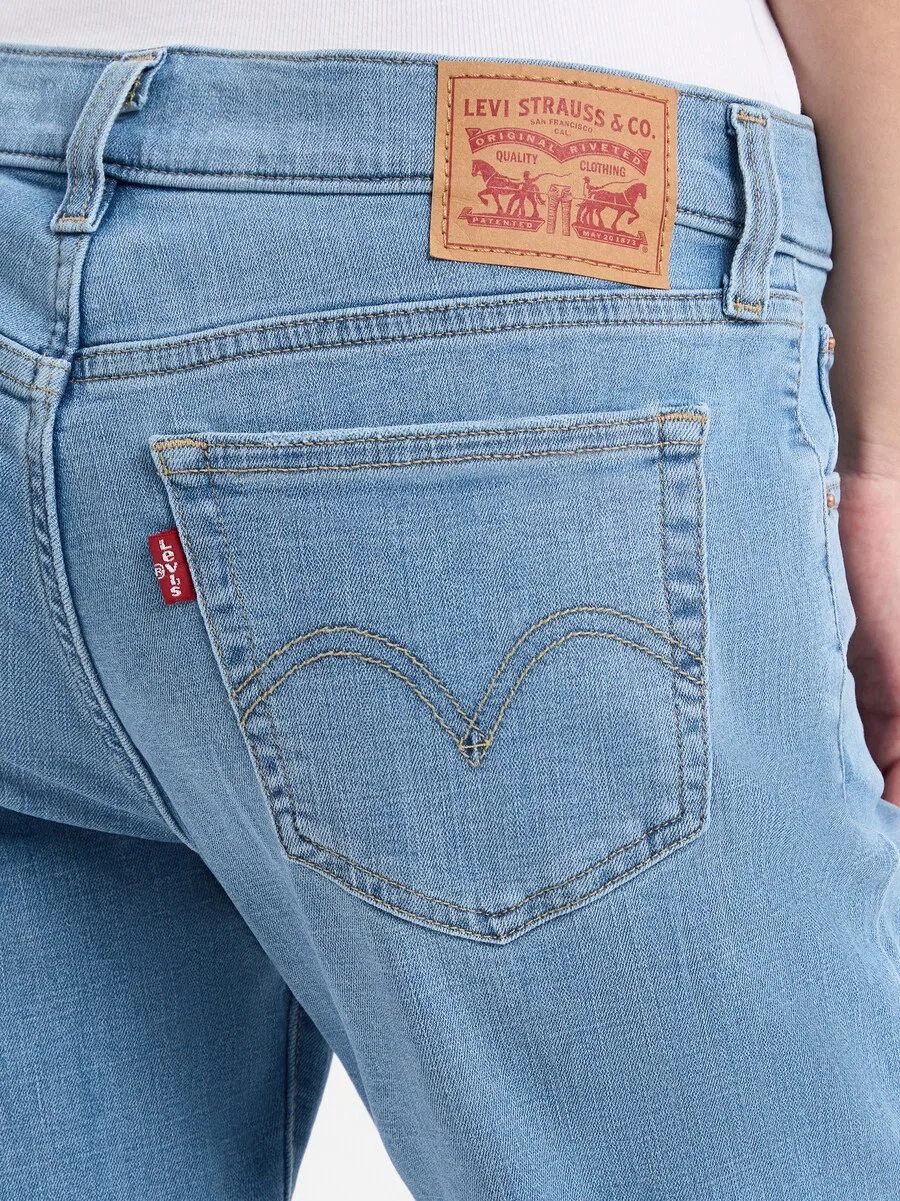 Джинсы LEVI'S Slim fit синего цвета — фото 3
