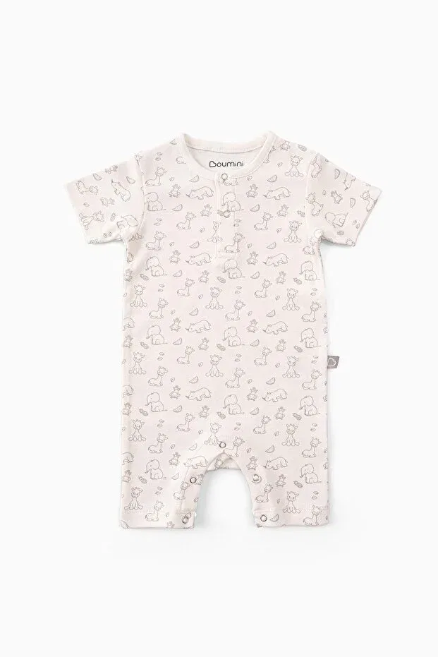 Детский комбинезон с коротким рукавом Boumini, Giraffe
