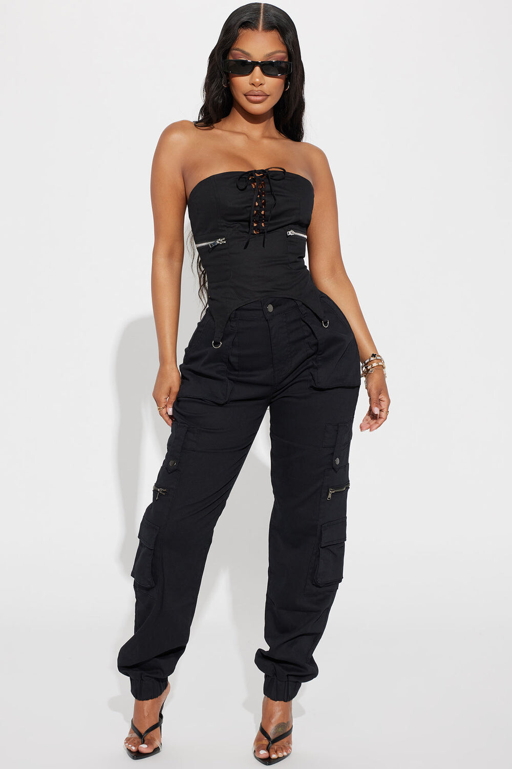 

Джоггеры Fashion Nova RJJ30468, черный