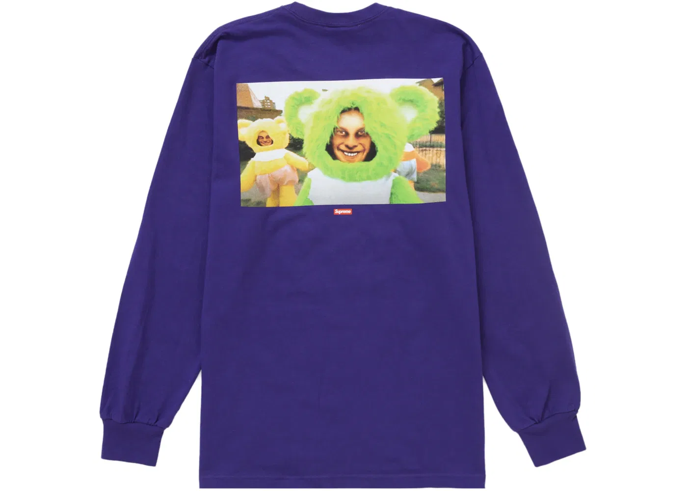 Мужская футболка с длинным рукавом Aphex Twin Donkey Rhubarb Supreme, Purple