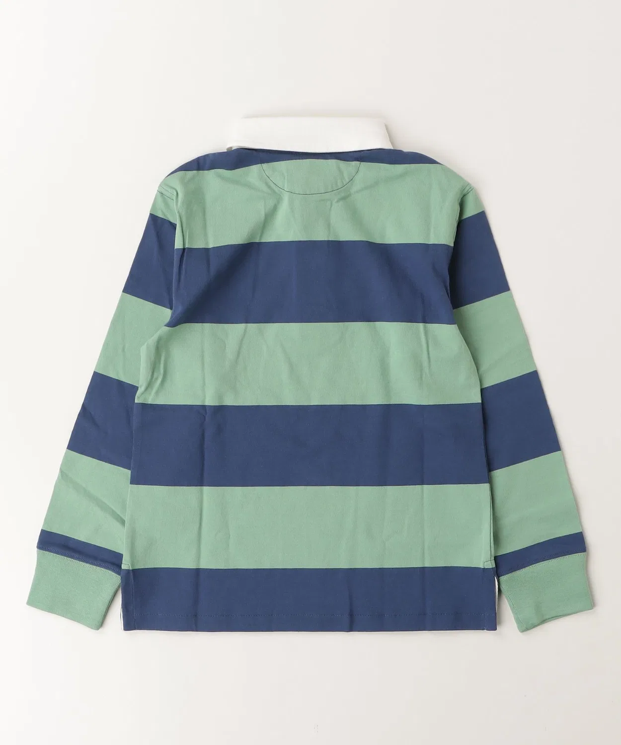 Детская рубашка-поло с длинным рукавом модели Iconic Rugby Shirt POLO RALPH LAUREN CHILDRENSWEAR, Multi — фото 4
