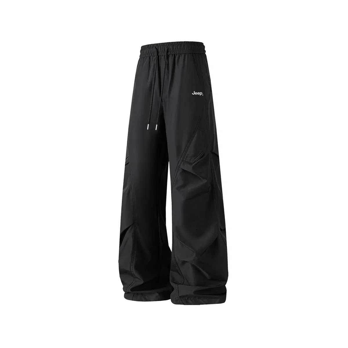 Детские карго-брюки свободного кроя с широкими штанинами Jeep Leisure Collection, Black — фото 3