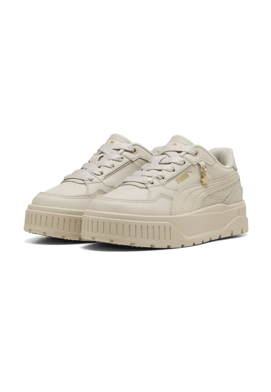 Кроссовки с подвеской в виде идола Кармен II Puma, Beige — фото 2