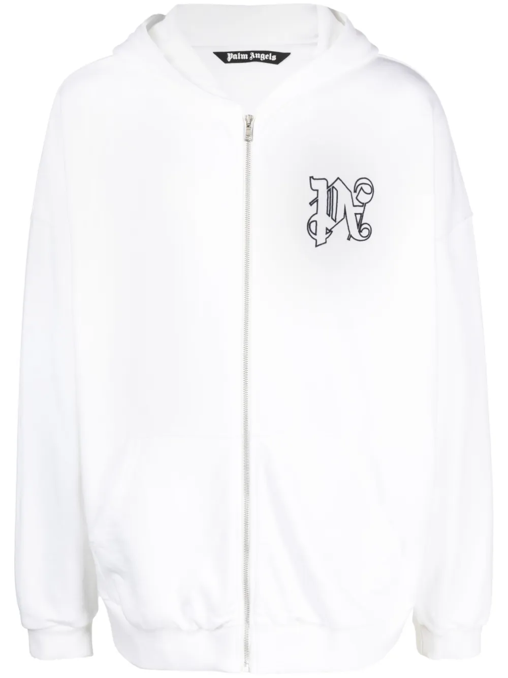 

Худи с вышитой монограммой PALM ANGELS, белый