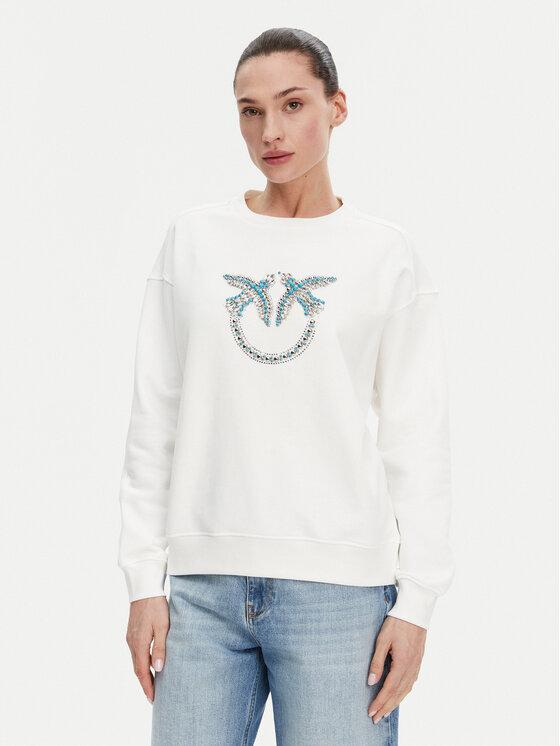 

Толстовка обычного кроя Nelly 100534 A2G8 Pinko, белый