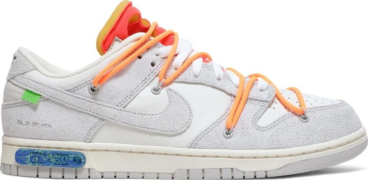 

Кроссовки Nike Off-White x Dunk Low 'Lot 31 of 50', белый