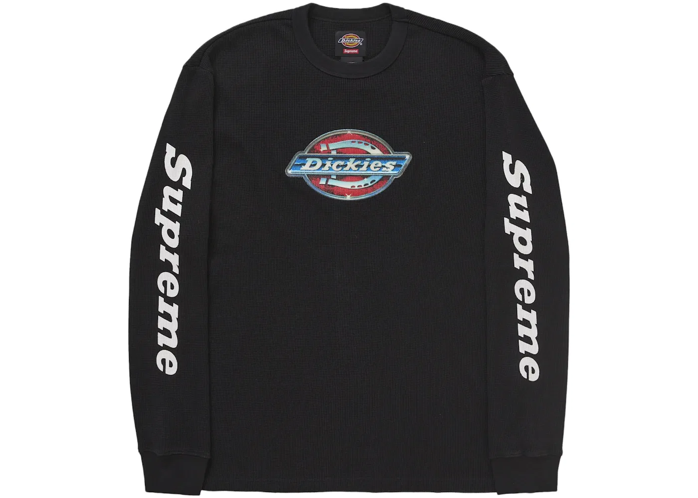 Мужская толстовка с длинным рукавом Thermal (FW25) Supreme, Black