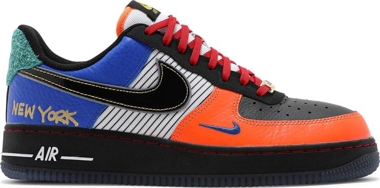 Кроссовки Nike Air Force 1 Low '07 'What The NYC', многоцветный - фото