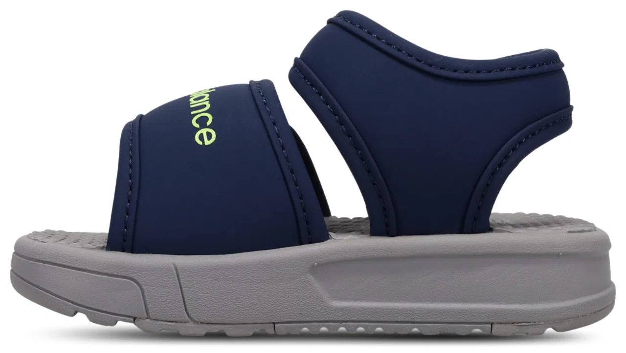Сандалии для мальчиков 750 V2 New Balance, цвет Navy/B Lime Glo — фото 2