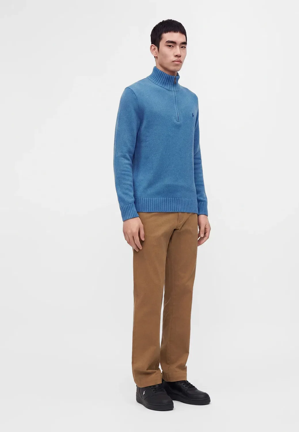Свитер с длинным рукавом Polo Ralph Lauren, Blue Borage Heather — фото 4