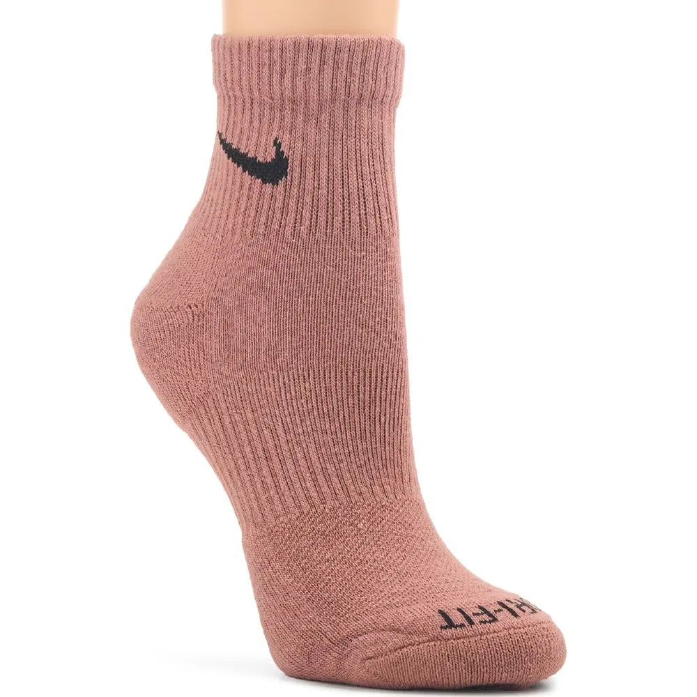 Набор из 6 пар средних повседневных носков с амортизацией до щиколотки Nike, Brown Assorted — фото 4