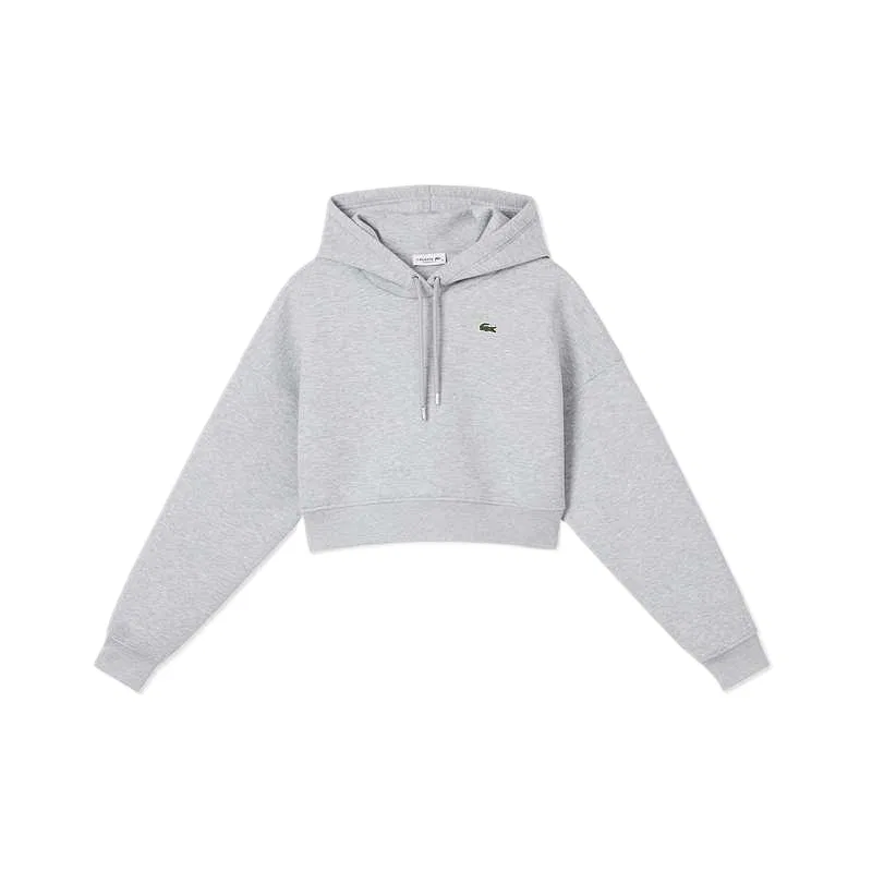 Женский свитшот с капюшоном LACOSTE, Silver Gray