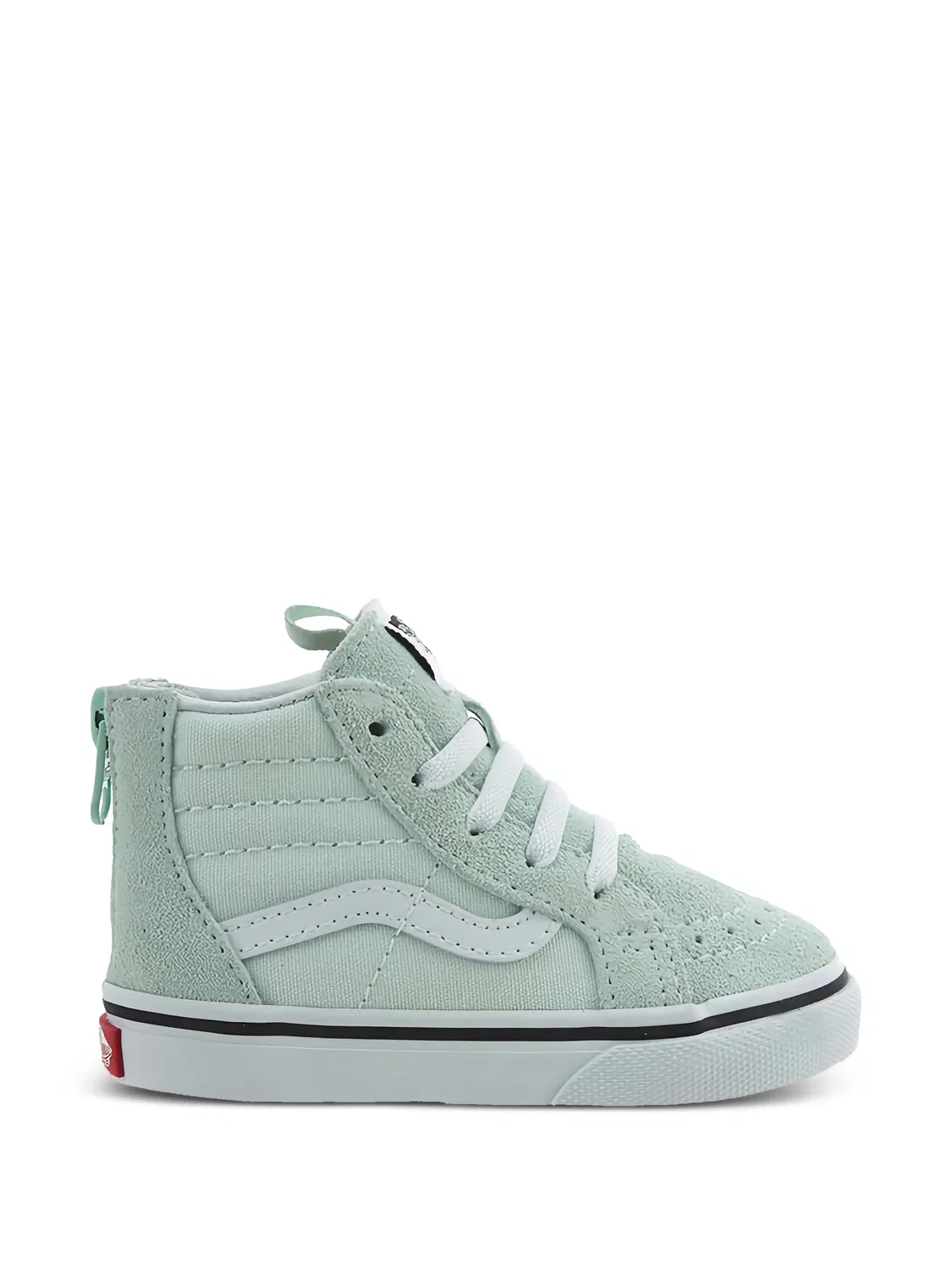 Кеды Sk8-Hi на молнии Vans Kids, зеленый