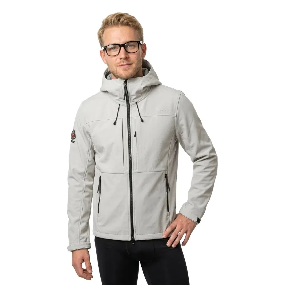 Куртка Softshell Trekker Superdry, серый — фото 3