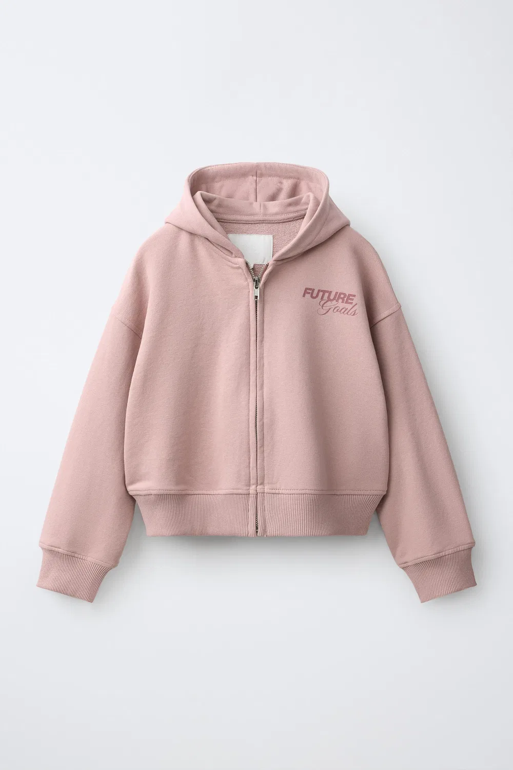 Худи со звездной нашивкой ZARA, Pink