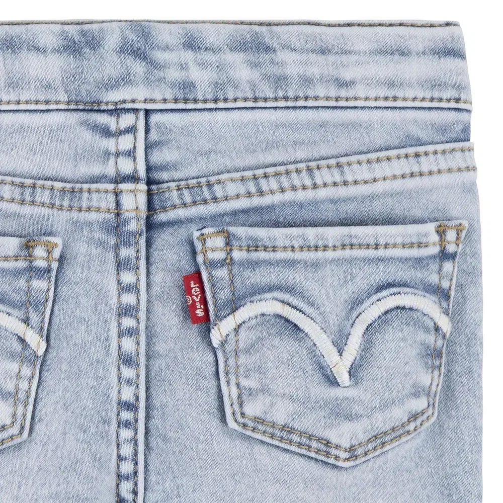 Детский комплект для девочек с принтом Palm Dolman Se Levi's, Beige — фото 3