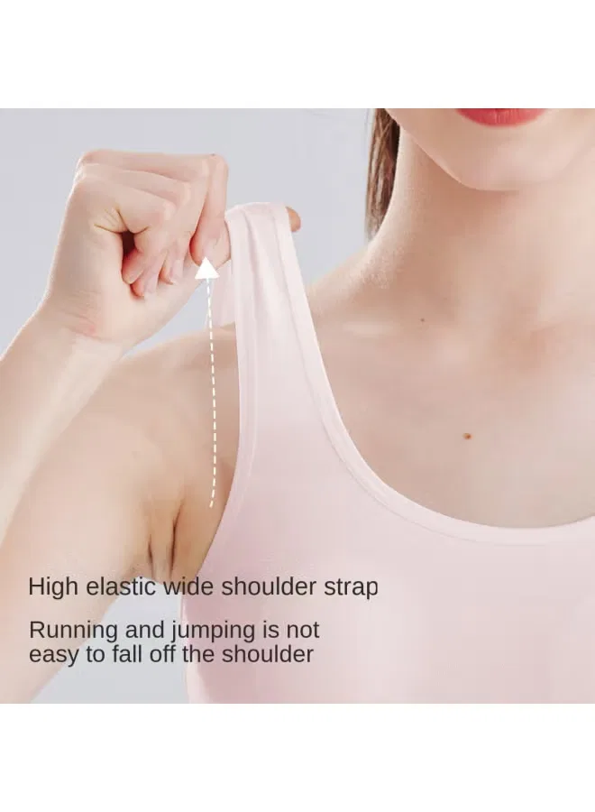 Спортивный топ с шок-абсорбцией для девочек 12-16 лет, модель Back-Strap, Top Melon — фото 3