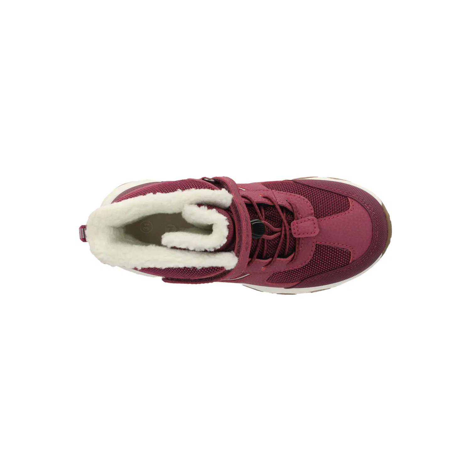 Детские зимние ботинки водонепроницаемые BALFUL KIDS BOOT WP V2 ZIGZAG, Dark Purple — фото 3