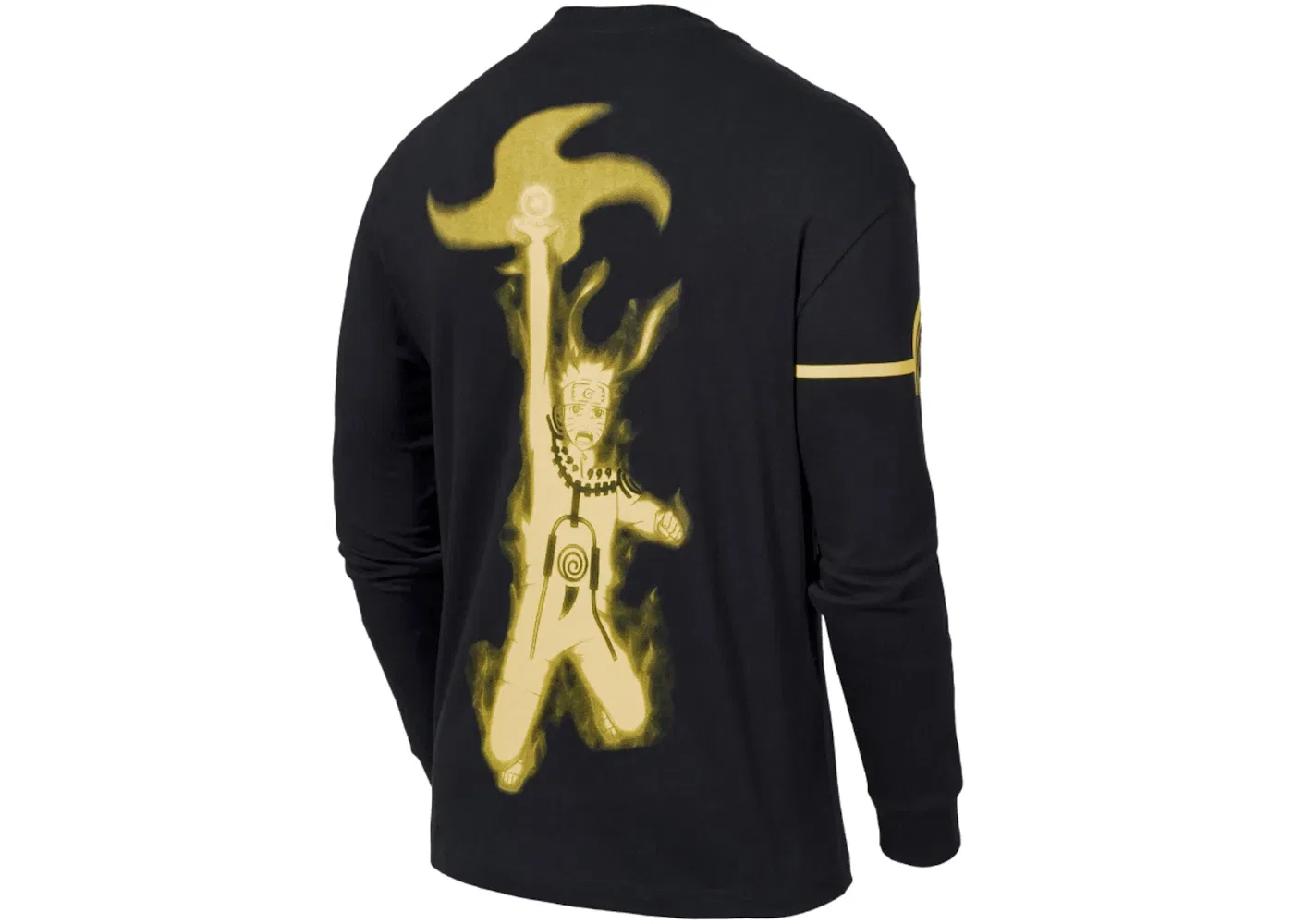 Мужская футболка с длинным рукавом Jordan x Zion x Naruto L/S T-Shirt Jordan, Black — фото 2