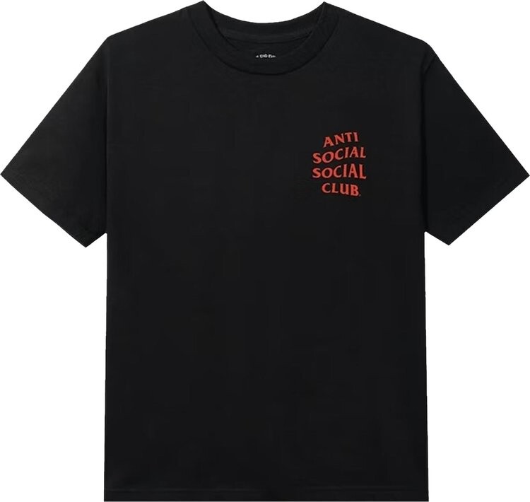

Футболка Anti Social Social Club Omakase Tee 'Black', черный
