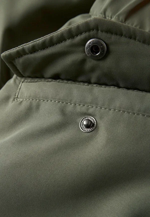 Куртка утепленная Parka Name It, dusty olive, оливковый — фото 3