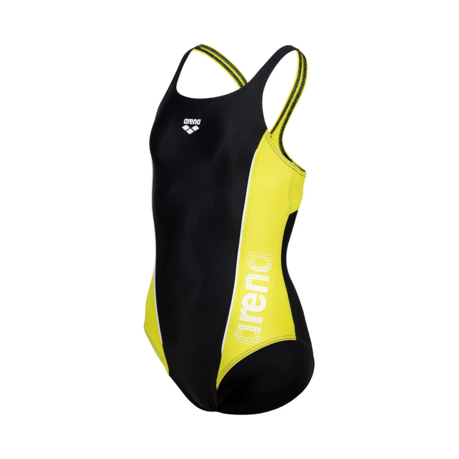 Детский купальник для девочек с открытой спиной Thrice Jr Swim Pro Back One Piece Arena, Schwarz Grun