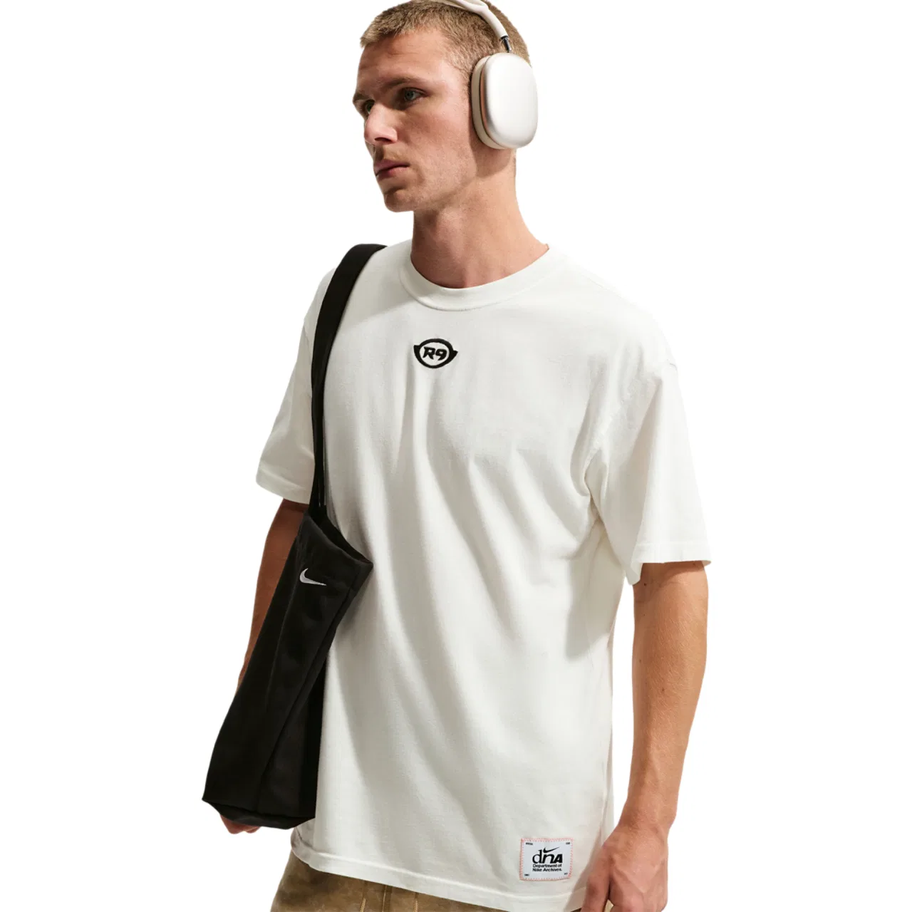 Футболка для мужчин NSW LSE GFB Photo Nike, цвет Sail/Black