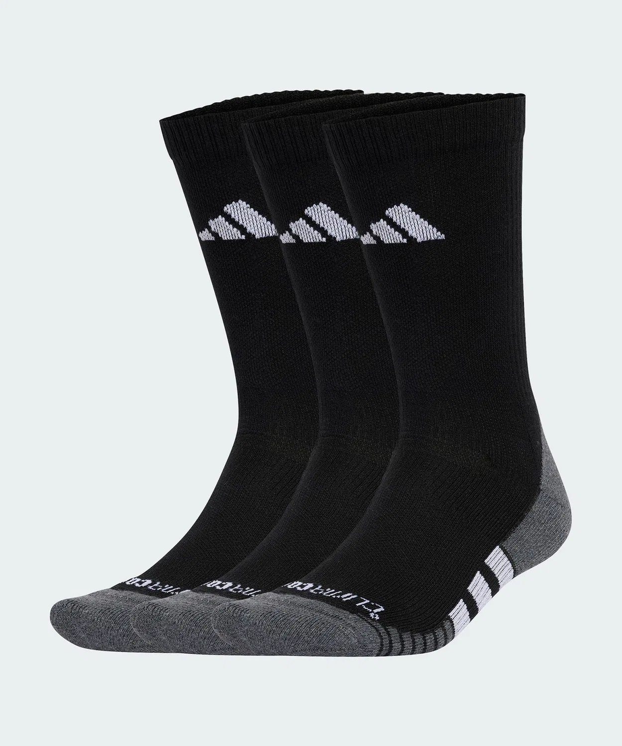 Мужские/Женские носки с поддержкой свода стопы, комплект из 3 пар, Performance CLIMACOOL Cushion Crew Socks Adidas, Black