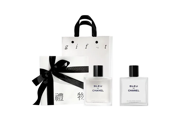 Мужской набор для ухода за кожей после бритья CHANEL Cerulean, Aftershave 100ml+Shaving Cream 90ml, CHANEL