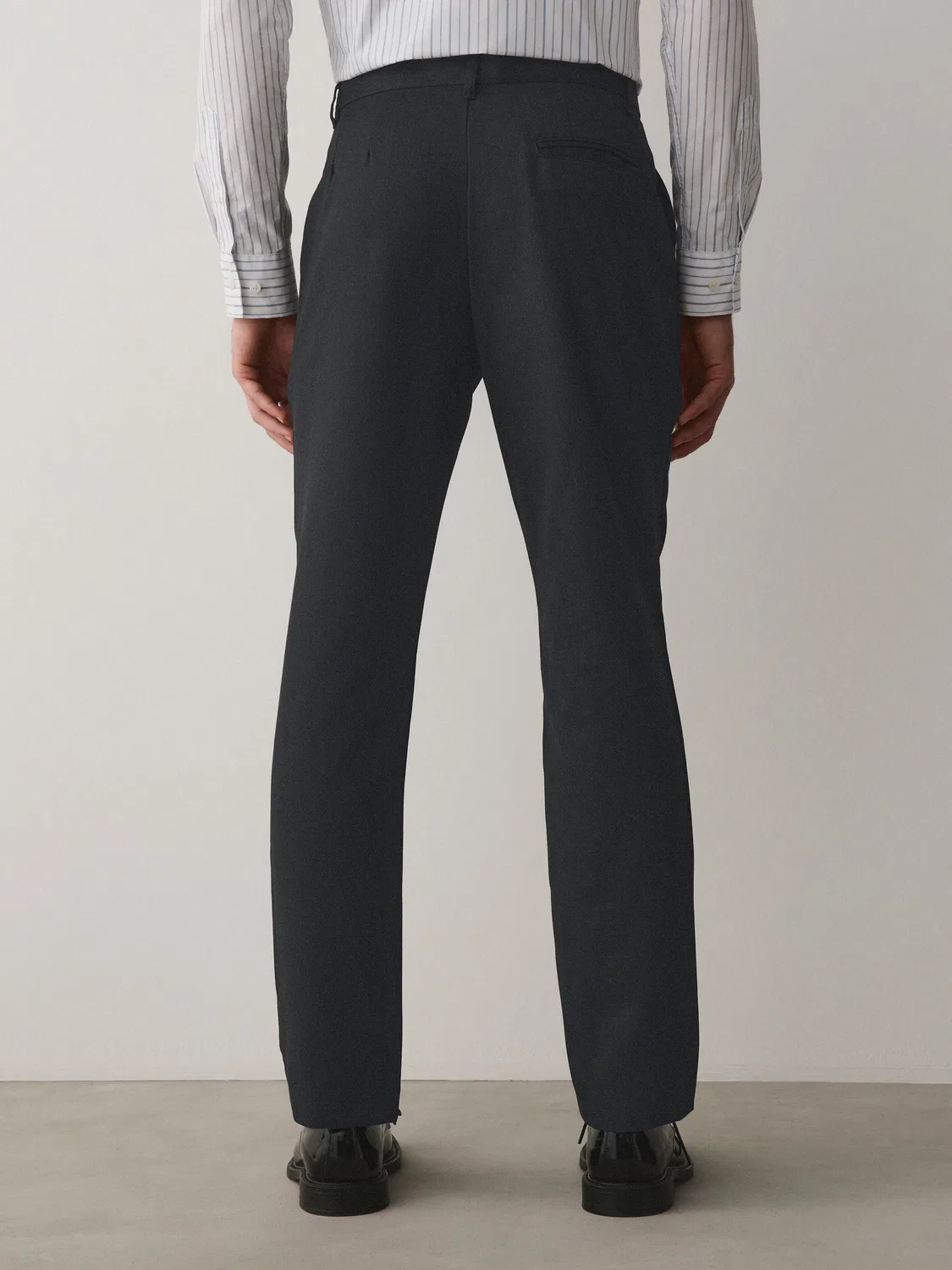 Брюки классические прямого кроя, 2 шт Next, угольно-серый — фото 4